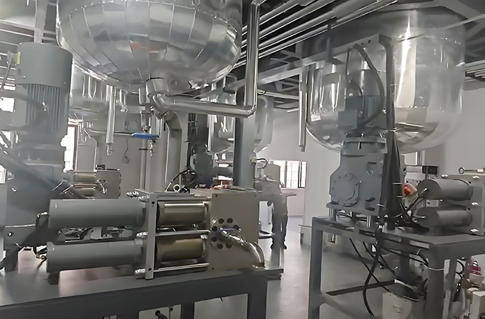 PUR热熔胶用双柱不停机换网器